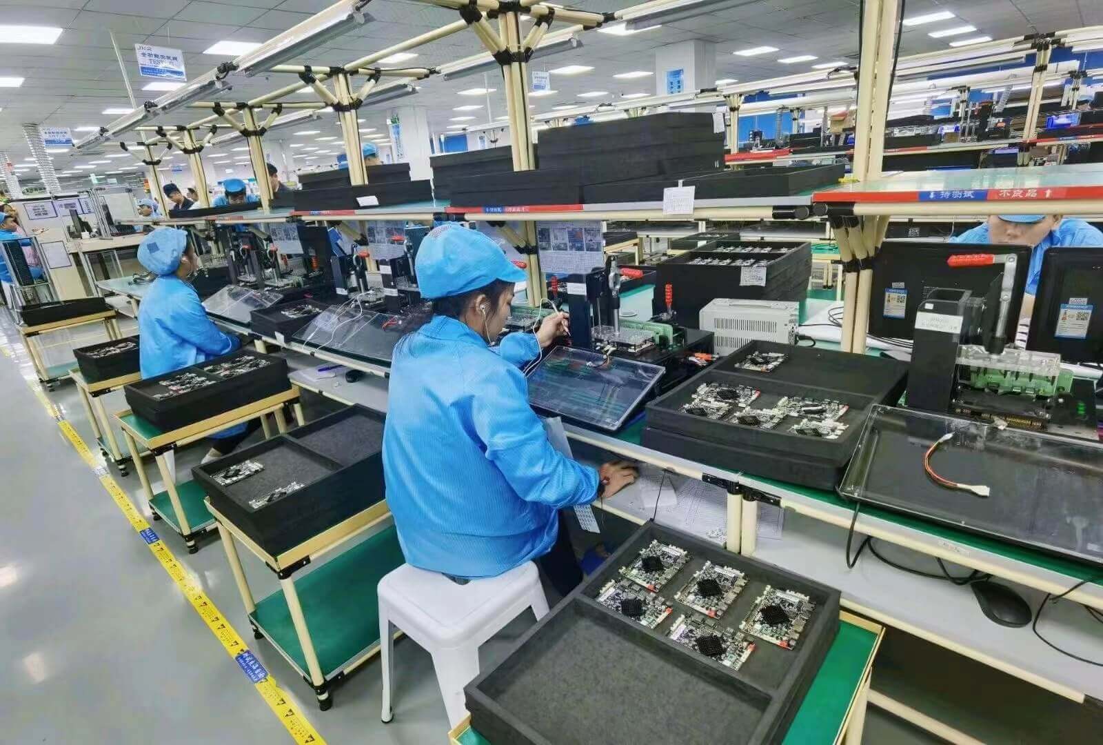 lcd module production workshop